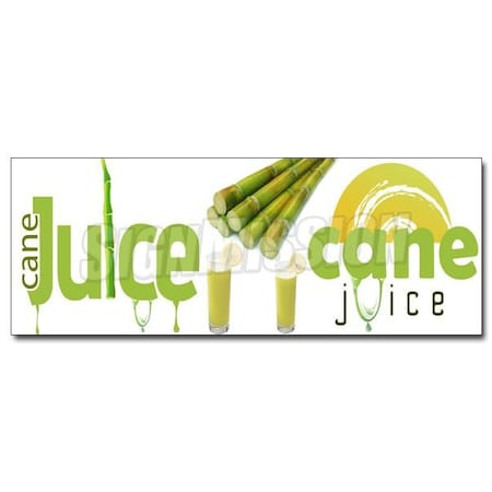 Signmission SUGAR CANE JUICE DECAL sticker fresh drinks cold ice soda water, D-24 Sugar Cane Juice D-24 Sugar Cane Juice